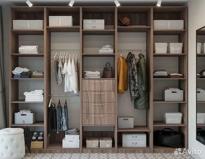 Гардеробная система на заказ