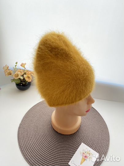 Шапки бини пух норки в наличии