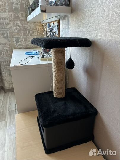 Когтеточка домик для кошки