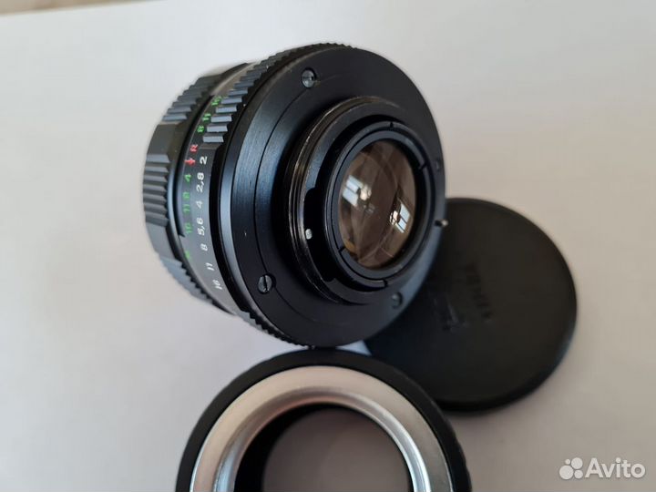 Гелиос-44М4 58 mm f/ 2 с переходником для Olympus