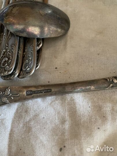 Мельхиоровые ложки СССР