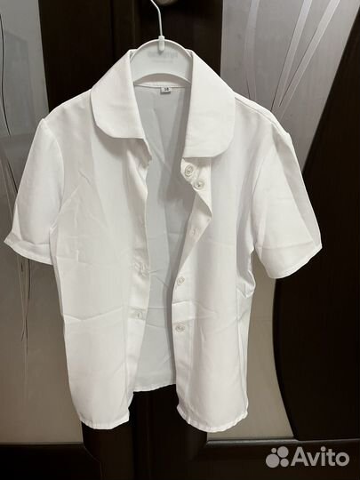 Рубашка для девочки школьная