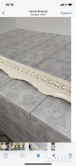 Карниз деревянный