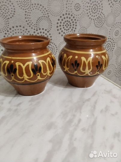 Горшочки керамические для жаркого, жюльена, 3 шт