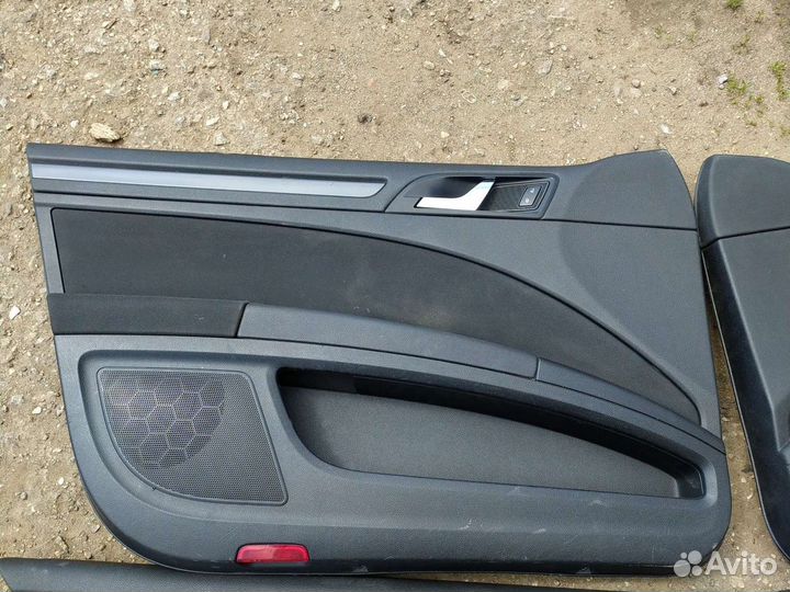 Комплект дверных карт skoda superb