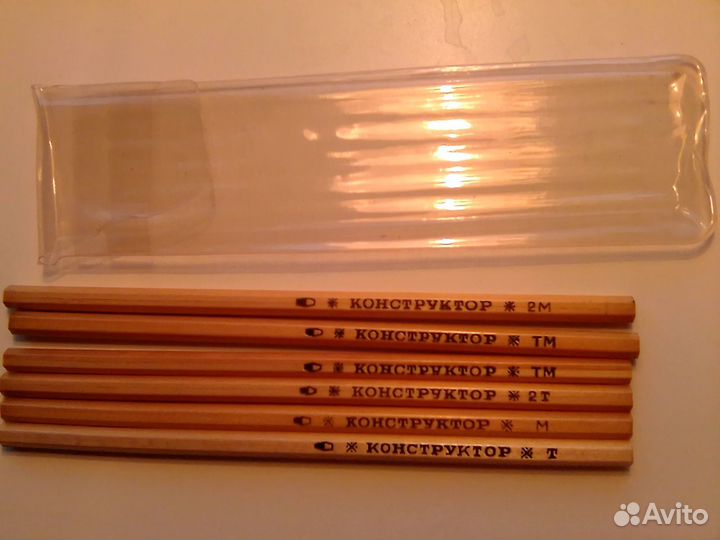 Карандаши СССР новые набор канцтовары 1986 год