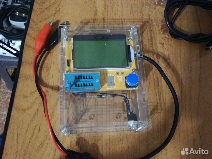 Тестер транзисторов, esr и ёмкость конденсатора