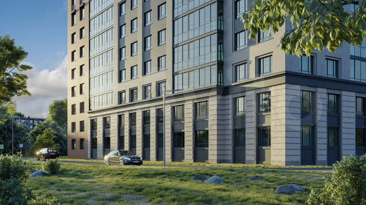 2-к. квартира, 65,2 м², 6/9 эт.