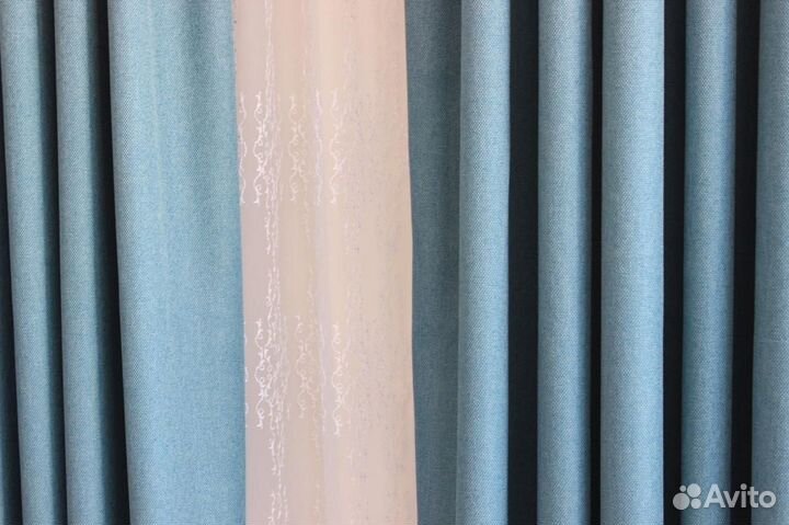 Шторы Блэкаут Рогожка