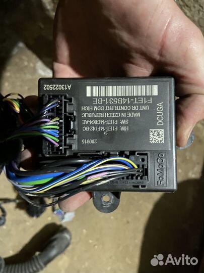 Проводка двери Форд Фокус3 С бескл. доступом