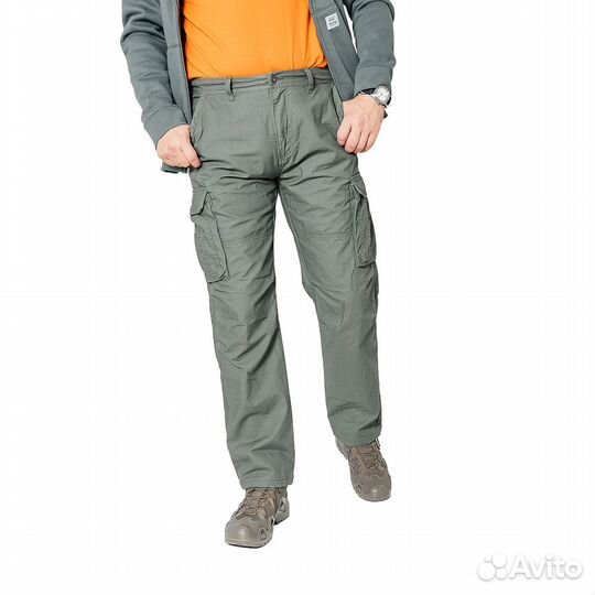 61794 Брюки Vintage Industries Reef dark khaki