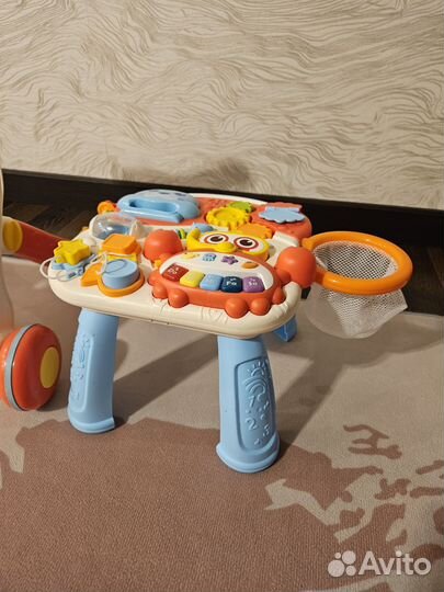 Каталка ходунки бизиборд столик