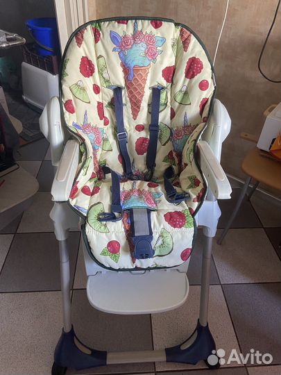Стул для кормления chicco polly