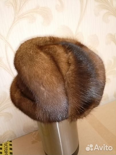 Шапка норковая женская