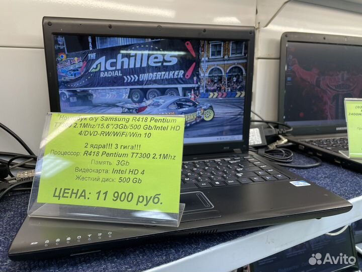 Продам фирменный ноутбук Samsung R418