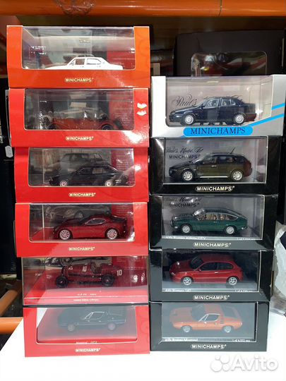 Модели Alfa Romeo (Minichamps)
