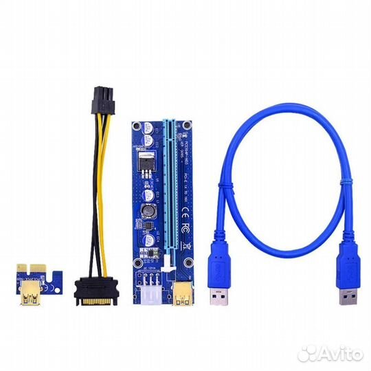 Райзер для видеокарты USB3.0 ver.006С (60см)
