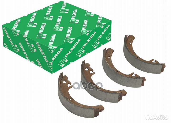 Колодки тормозные барабанные BST1002 pilenga