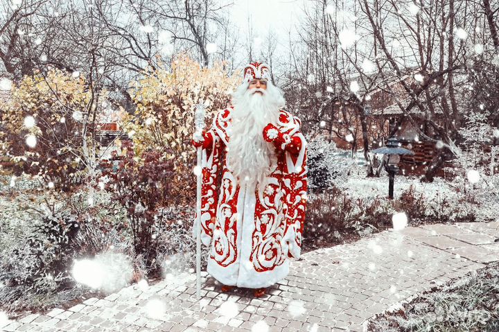 Костюм деда мороза