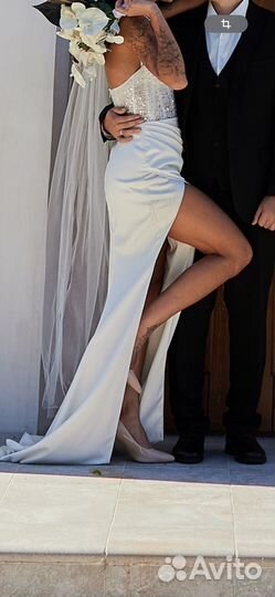 Свадебное платье бу