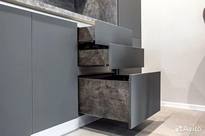 Современная кухня на заказ мдф фасады