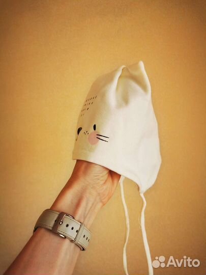 Шапочка для девочки 44-46