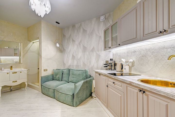 1-к. апартаменты, 30 м², 1/13 эт.