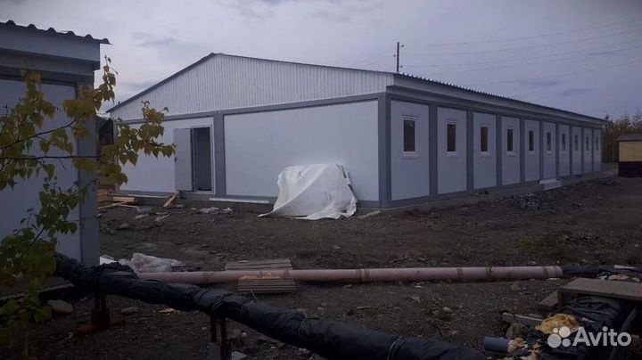 Модульное здание сэндвич