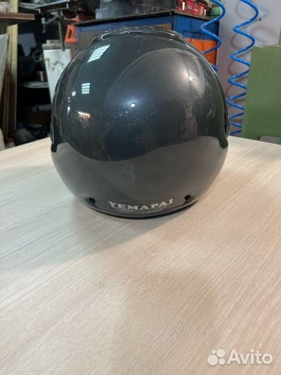 Мотошлем открытый со стеклом