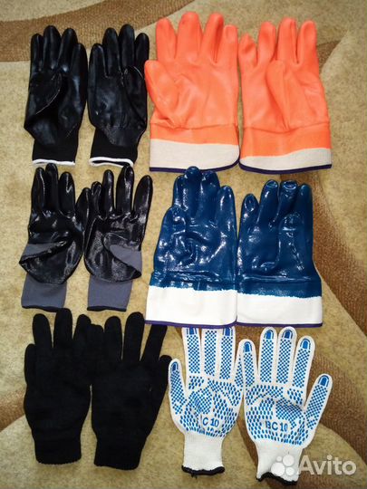 Перчатки нитриловые