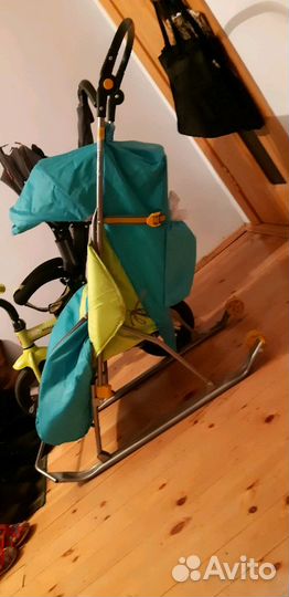 Коляска санки