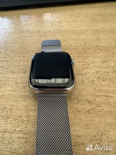 Часы apple watch 7 45 mm stainless steel