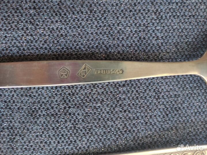 Десертные приборы мельхиор