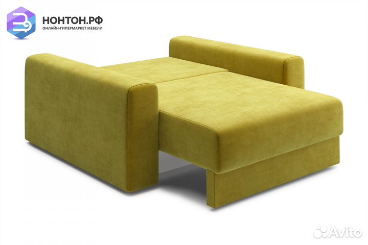 Кресло тик-так Омега горчичное