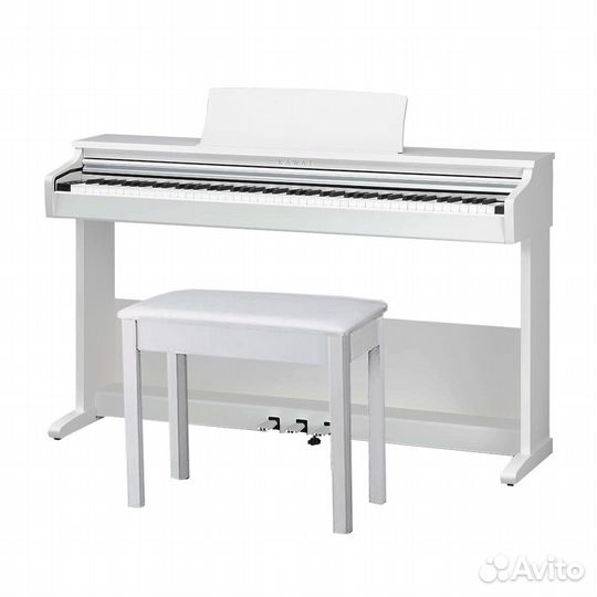 Kawai KDP75 W цифровое пианино с банкеткой
