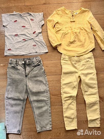 Вещи пакетом для девочки 116