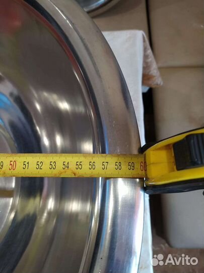 Тазы большие из нержавеющей стали