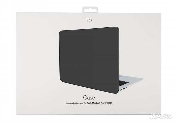 Кейс для MacBook Pro 16 (2021) темно-серый