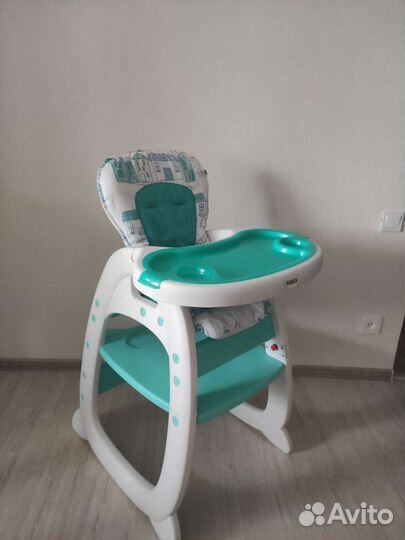 Стульчик для кормления babyton трансформер 2 в 1