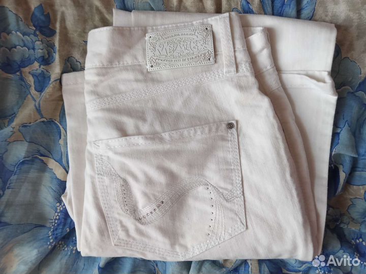 Штаны/джинсы белые