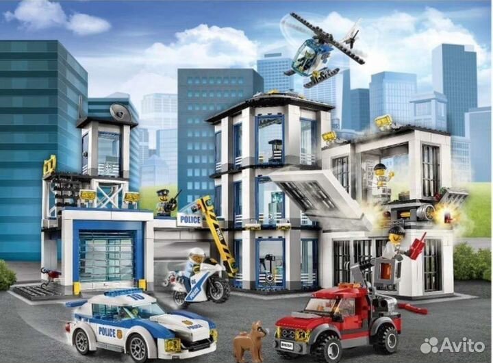 Конструктор Полицейский участок 894д/ сити/6065