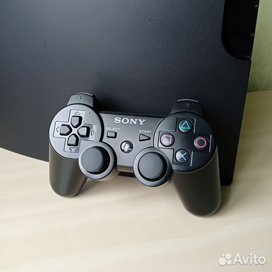 Sony PS3 Slim 320gb (Тихая, Прошита)