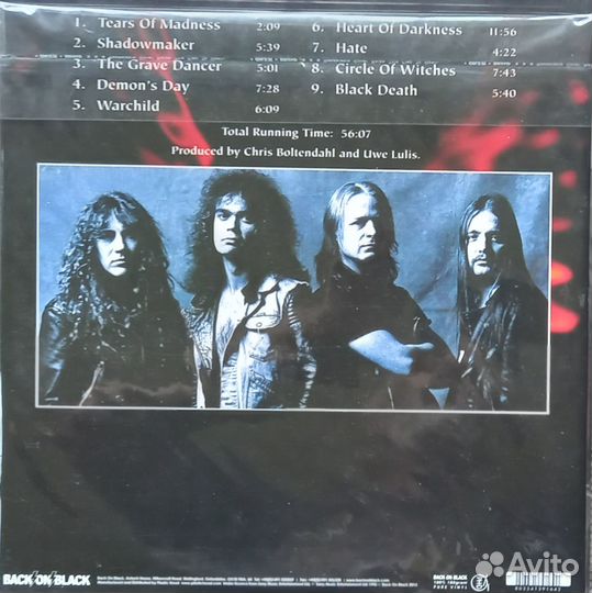 LP Grave Digger – Heart Of Darkness UK 2013