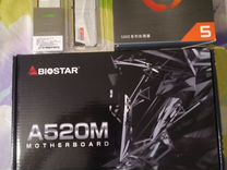 Biostar A520MS+AMD Ryzen 5 5500 BOX+DDR4 32gb