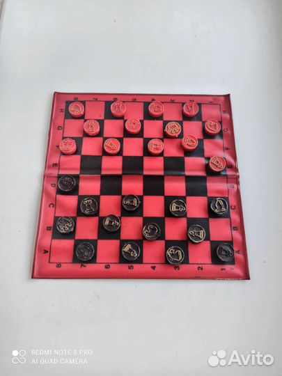 Магнитные шашки дорожные СССР