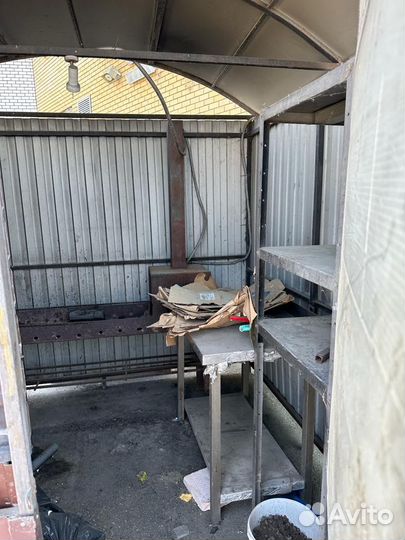 Мангальная зона закрытая