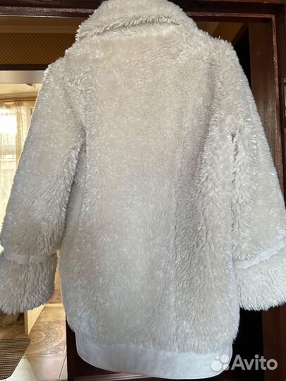 Дубленка женская зимняя двусторонняя 40-44