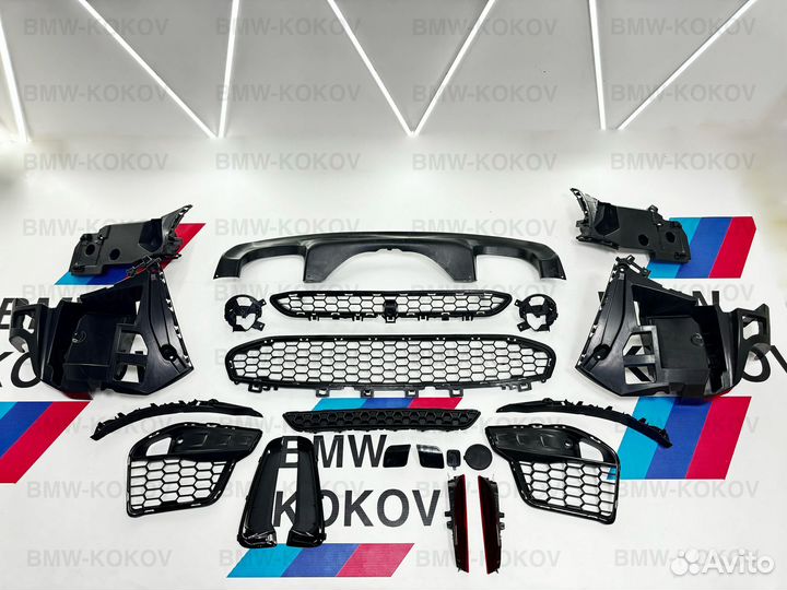 Обвес BMW X6 f16 в стиле Х6М F86 комплект с порога