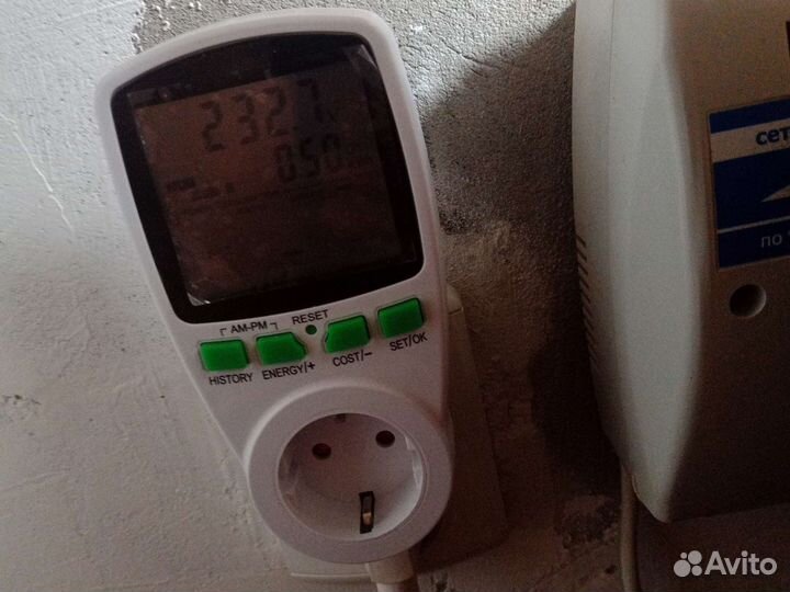 Розетка ватметр