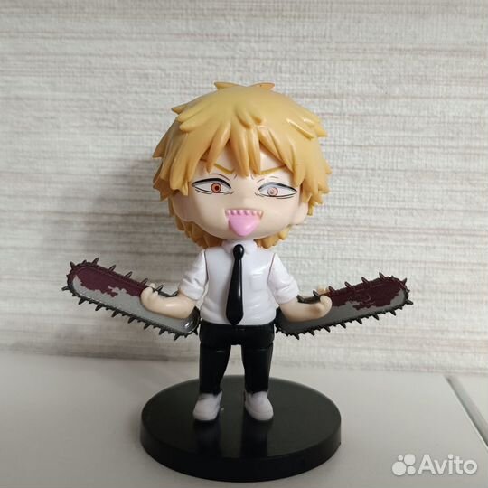 Фигурки аниме человек бензопила